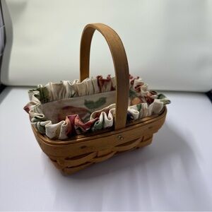 Longaberger Small Rectangle Basket‎ Handwoven